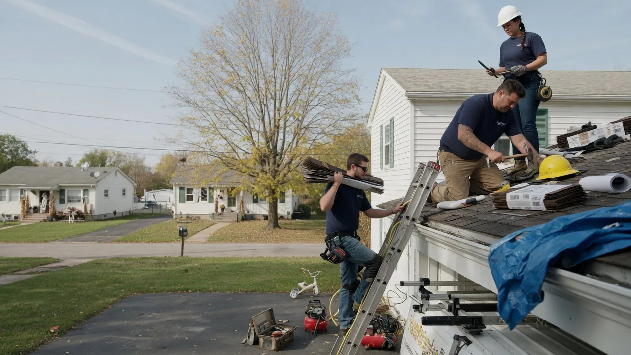 Local Roofing Contractors in Buckley, IL near me